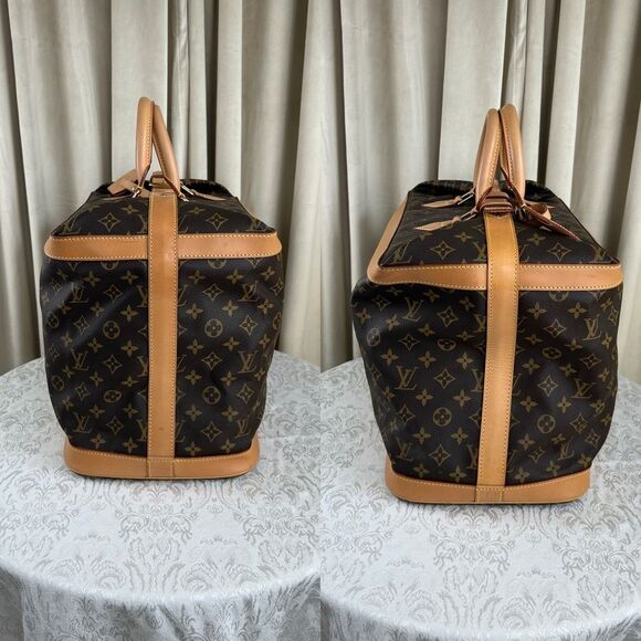 Louis Vuitton Brown and Tan Monogram Cruiser Travel Bag - Picture 2 of 10
